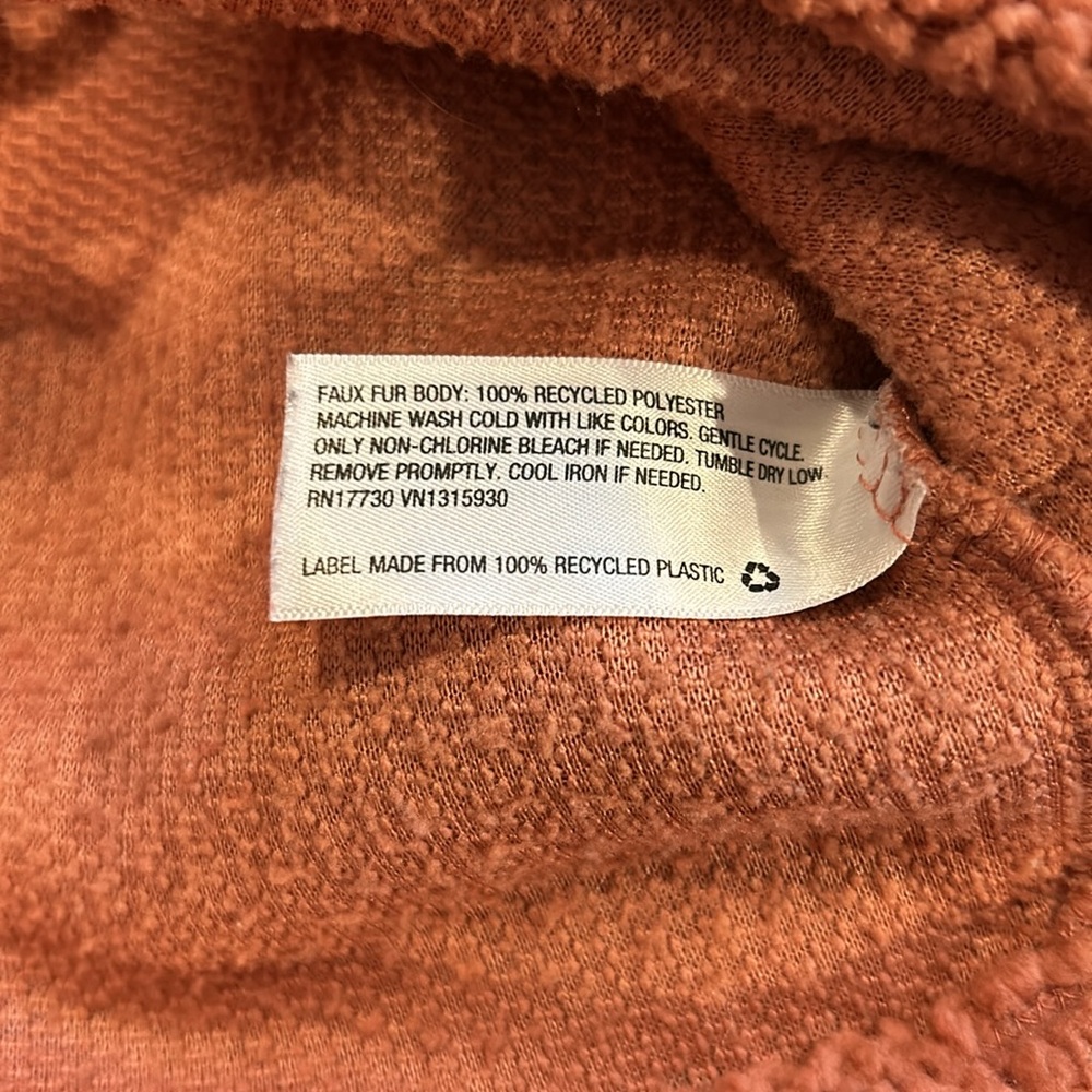 Wild Fable Cropped Coral Hoodie - Picture 3 of 6